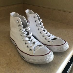 White high top converse